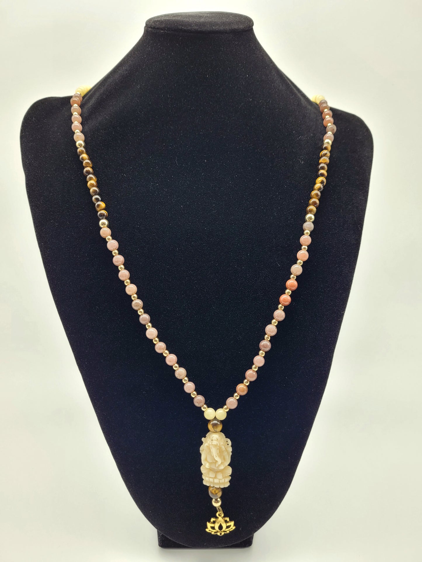 Animal Nature Mala Necklace and Bracelet Set