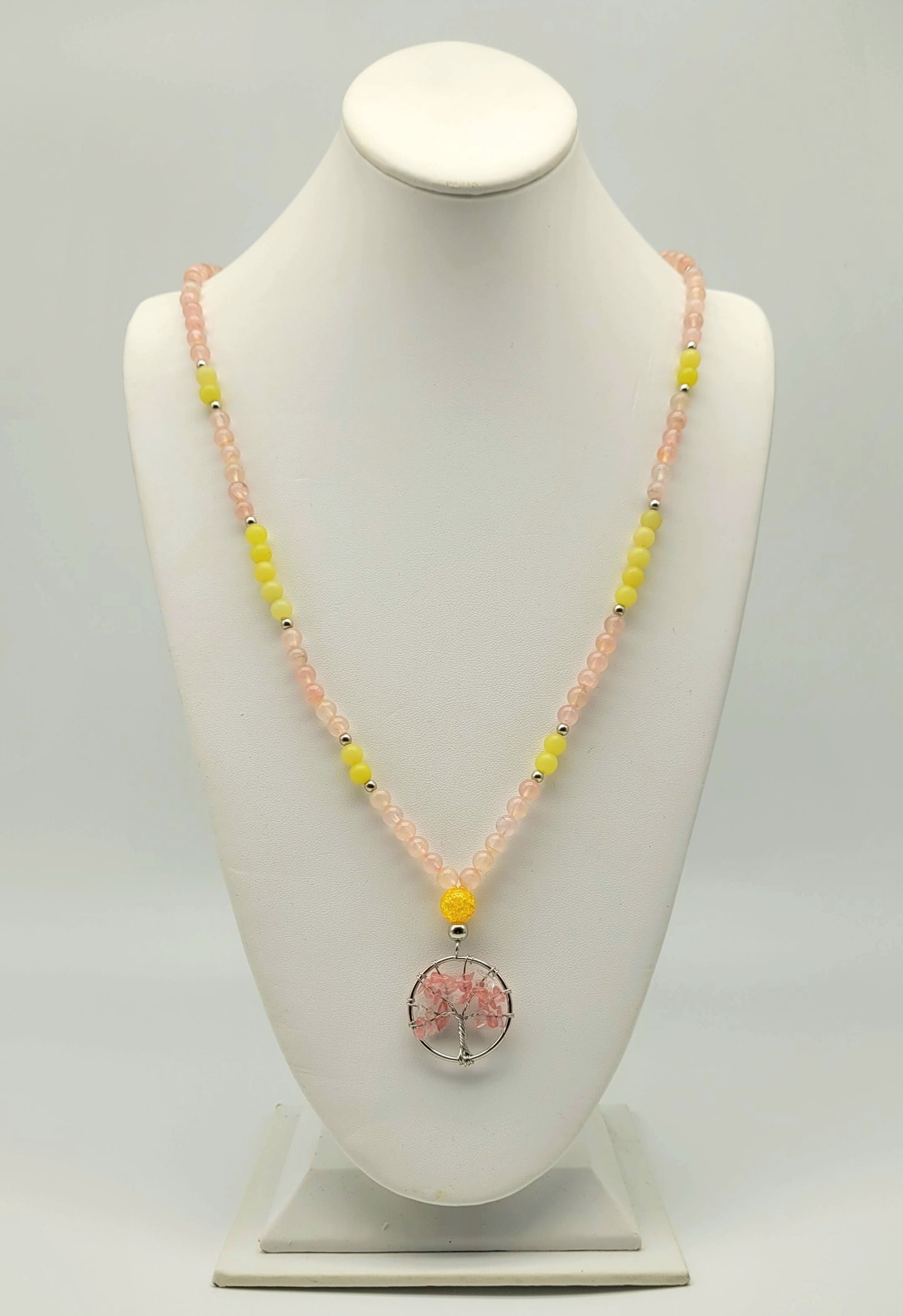 Wisdom in Love Mala Necklace and Bracelet Set