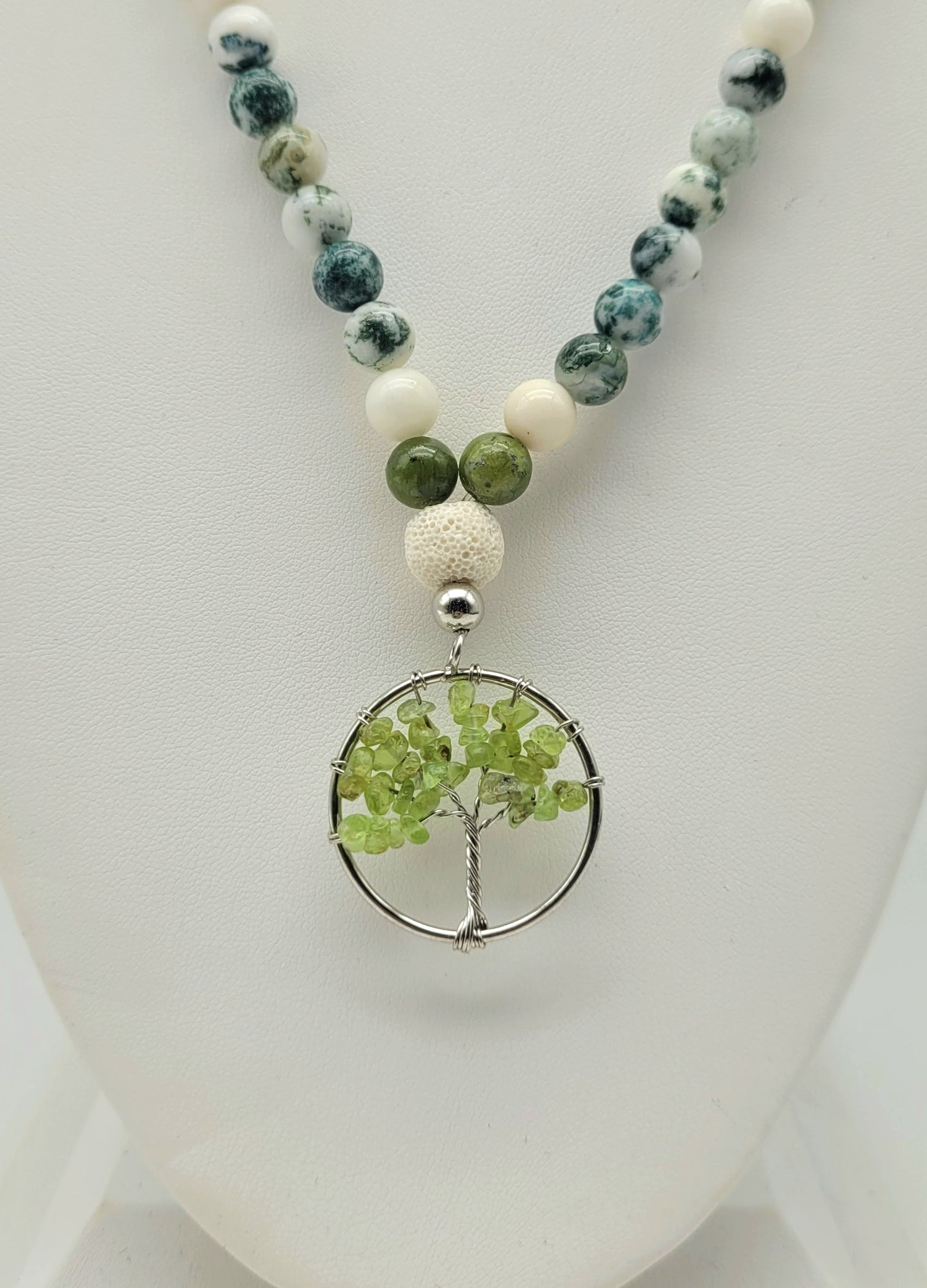 For the Love of Trees Mala Necklace and Bracelet Set