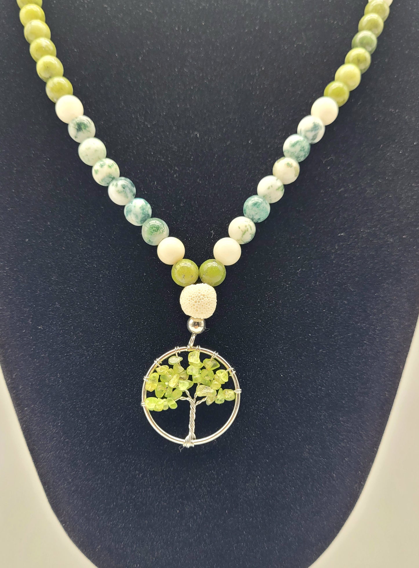 For the Love of Trees Mala Necklace and Bracelet Set