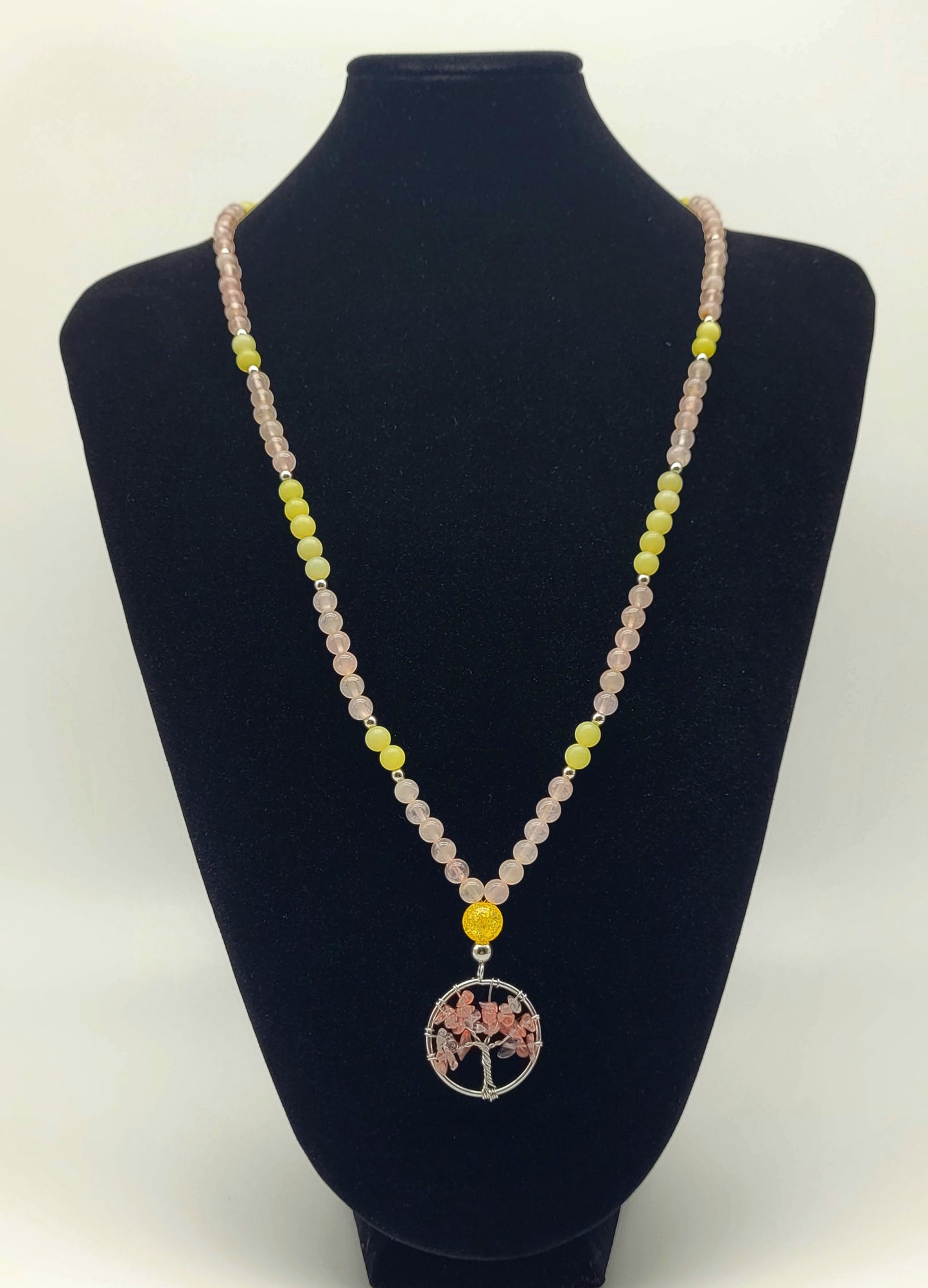 Wisdom in Love Mala Necklace and Bracelet Set