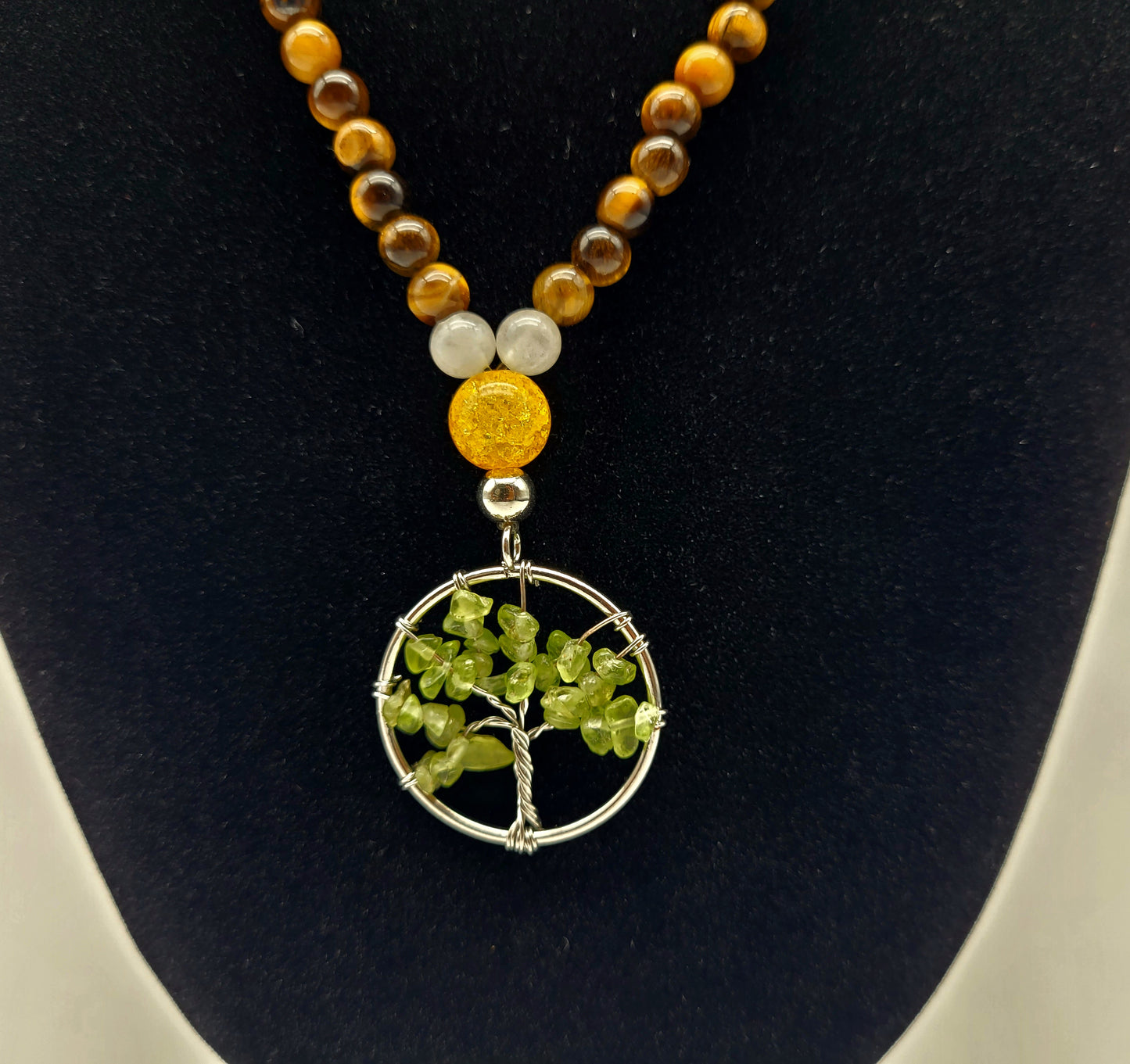 Raise Your Vibration Mala Necklace and Bracelet Set