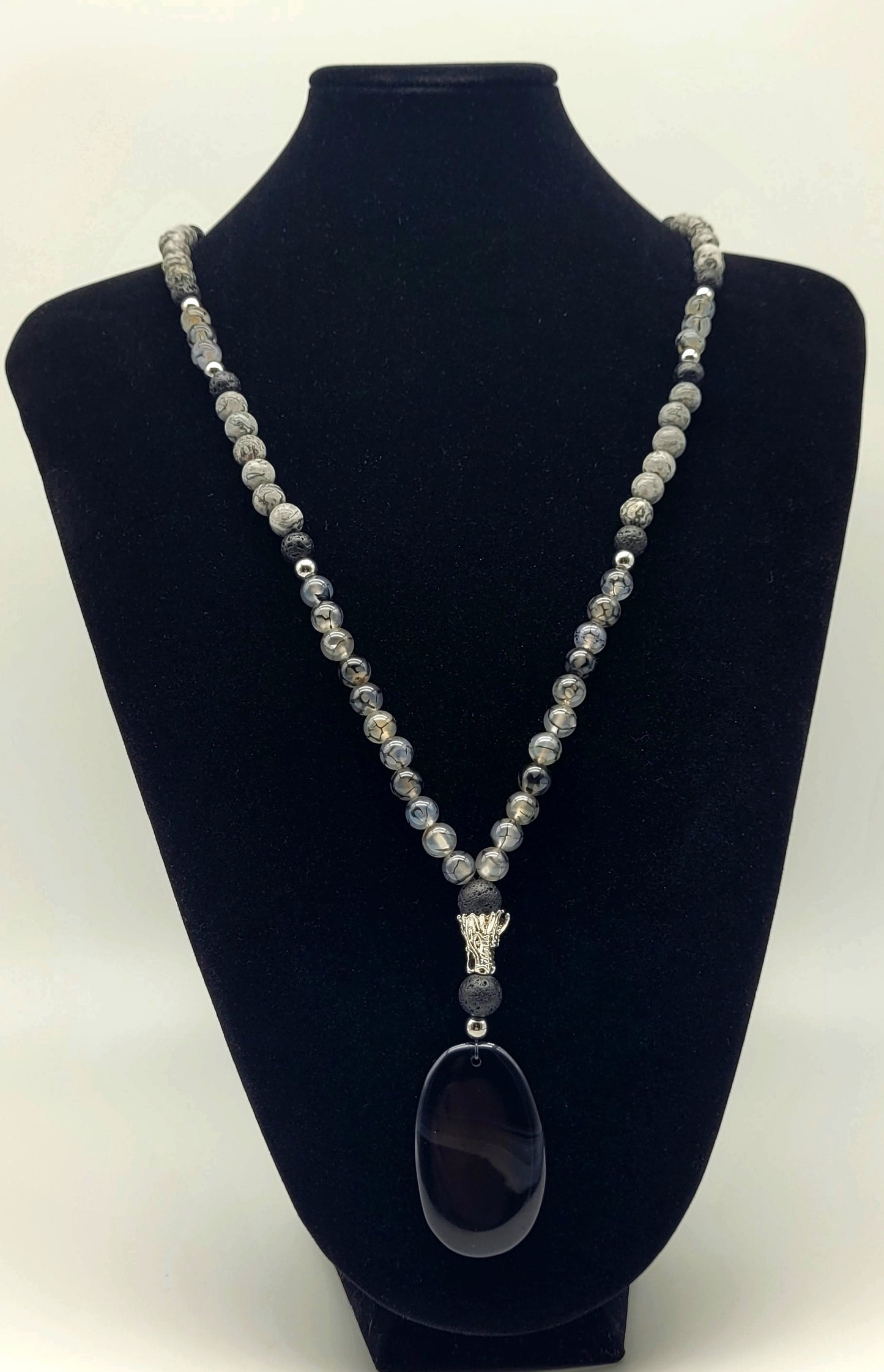 Dragon Element Mala Necklace