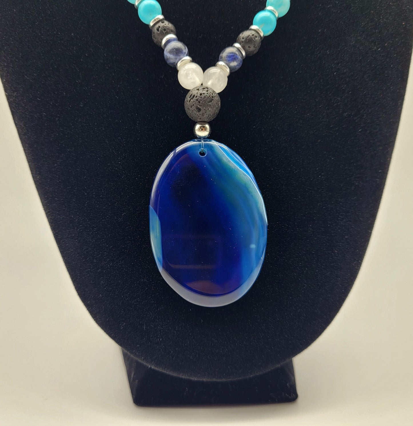 Speak Your Truth Mala Necklace and Bracelet Set