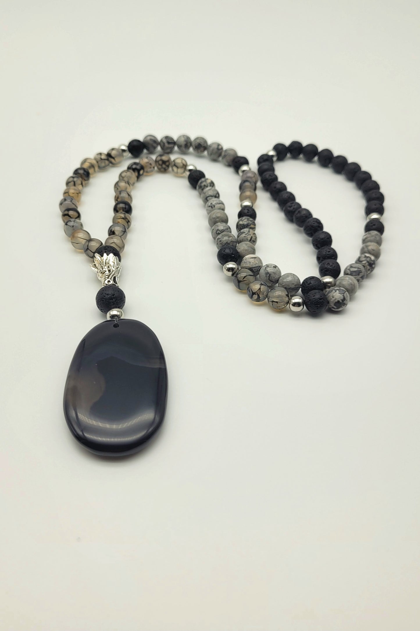 Dragon Element Mala Necklace