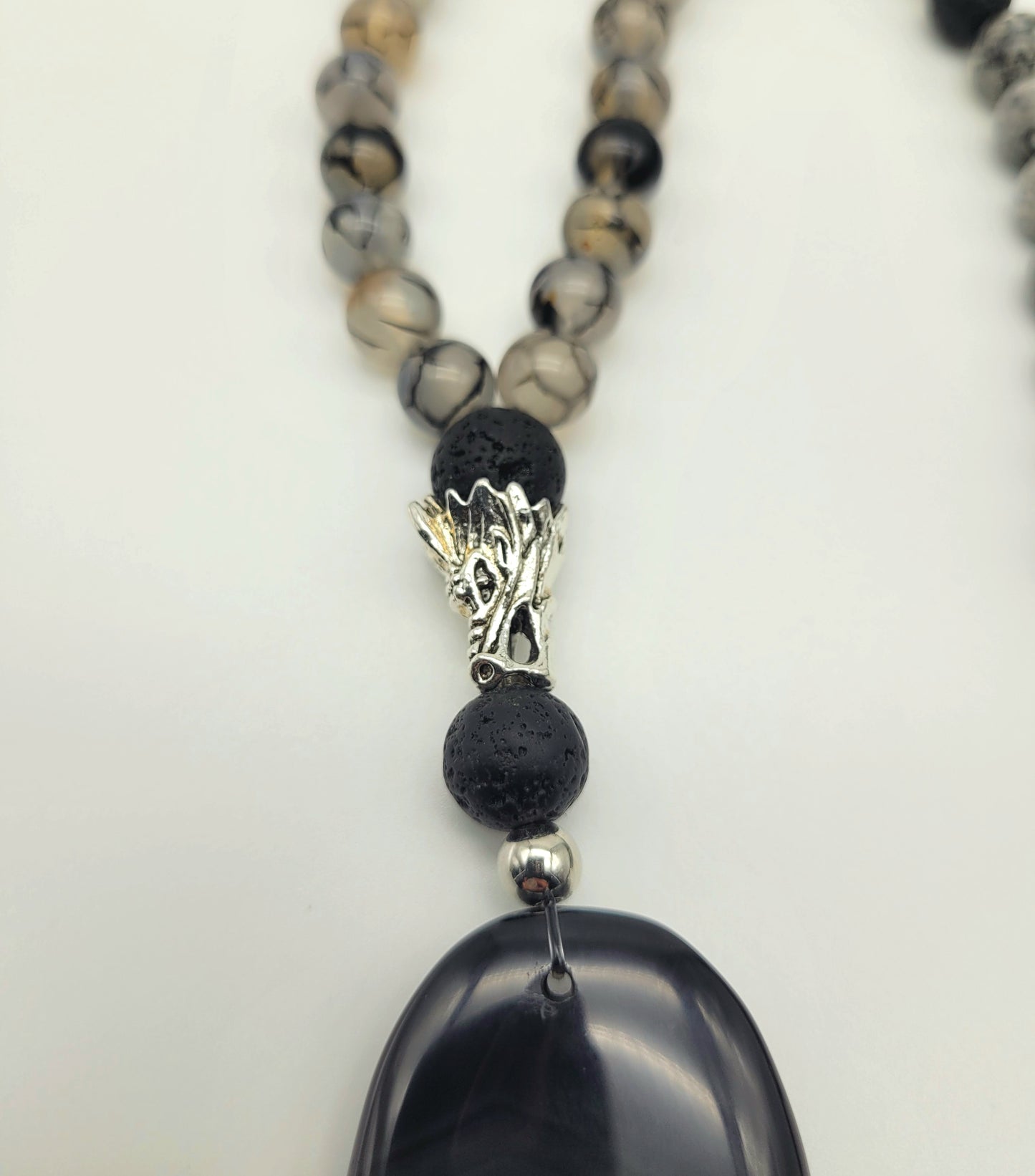Dragon Element Mala Necklace