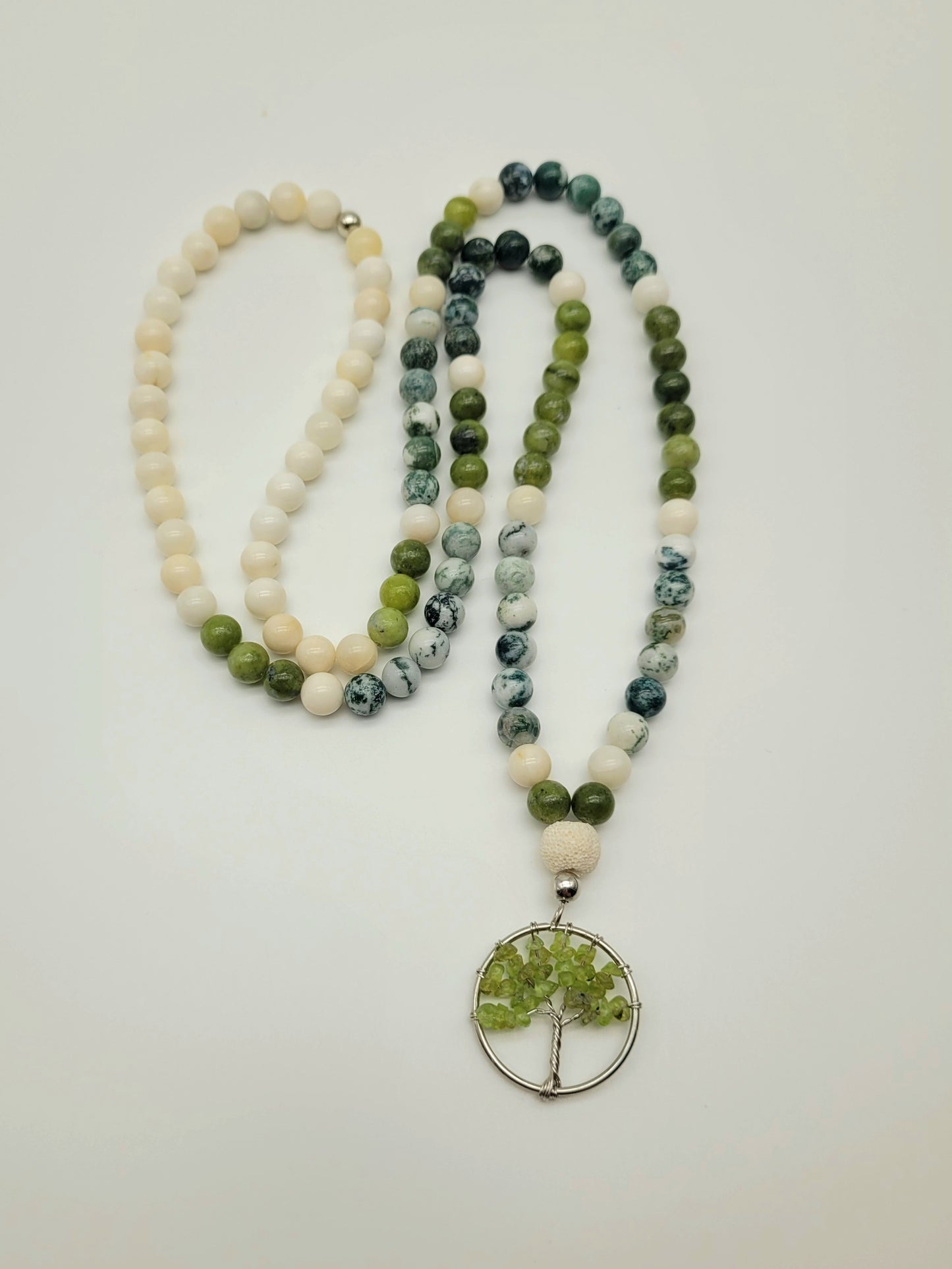 For the Love of Trees Mala Necklace and Bracelet Set