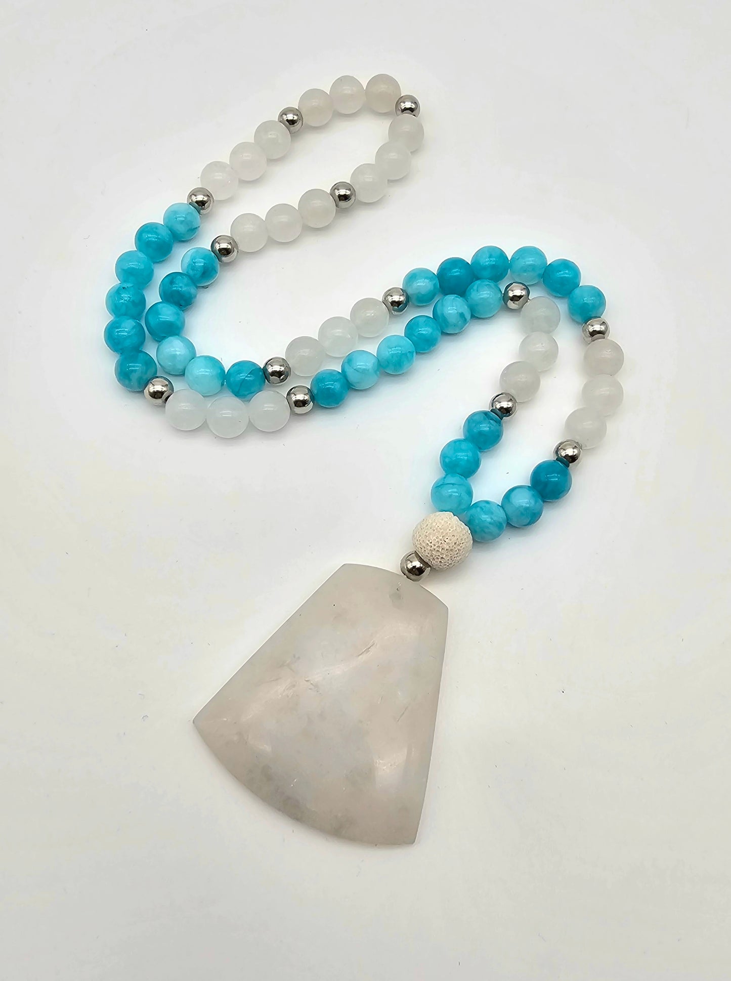 Reach for the Sky Mala Necklace and Bracelet Set