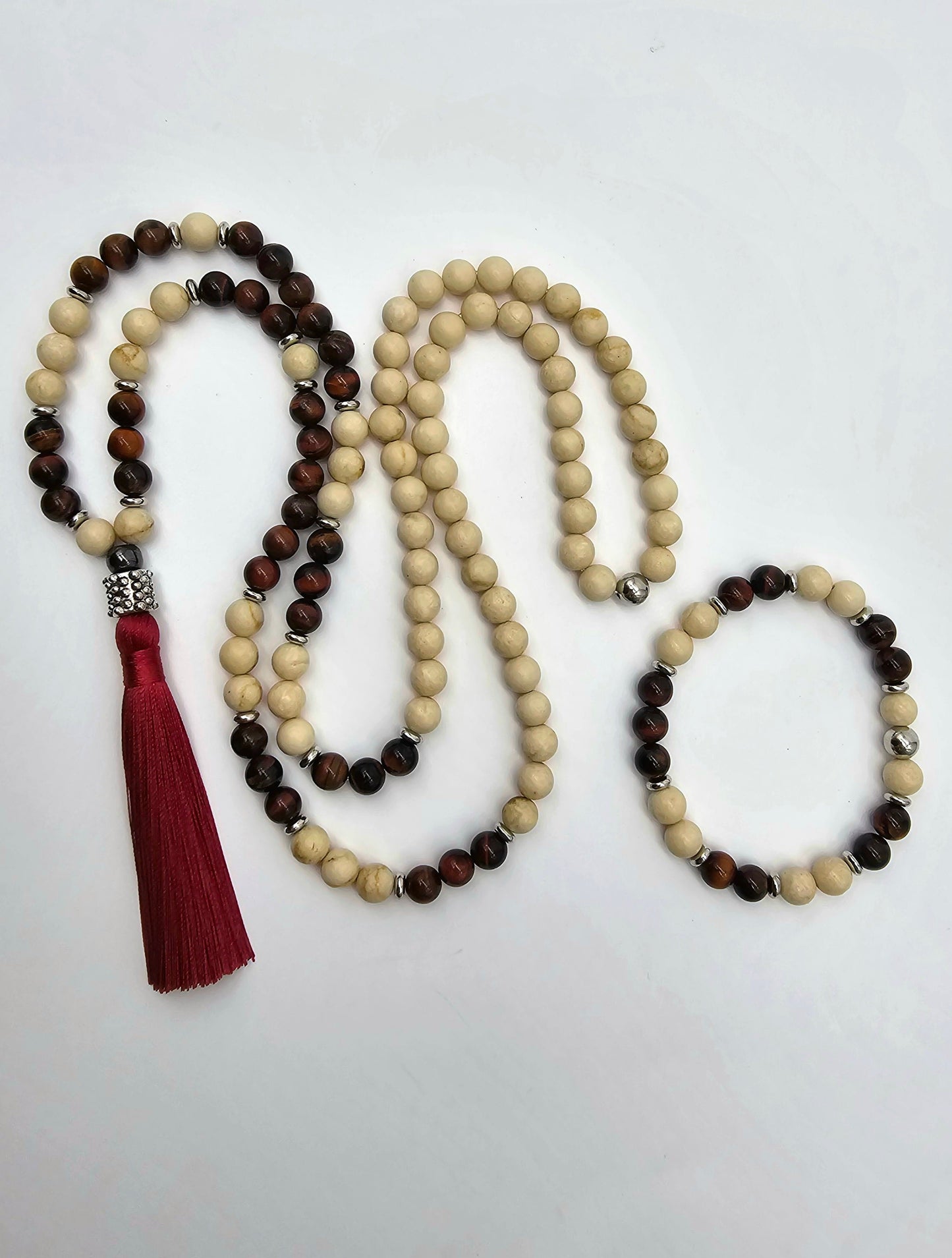 Red Tigers Earth Bracelet