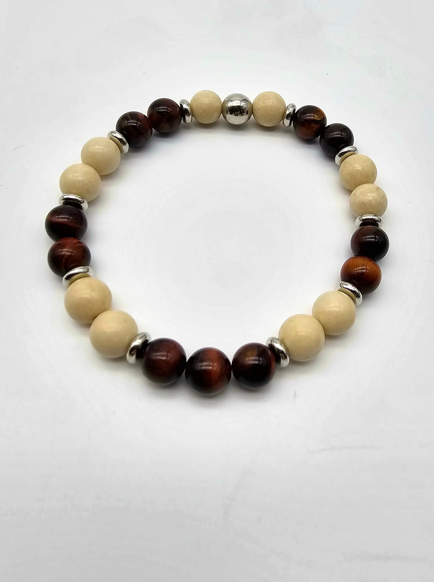 Red Tigers Earth Bracelet
