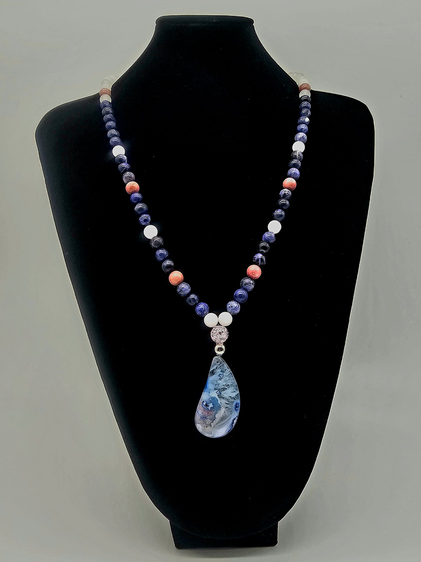 Calm Ocean Necklace and Bracelet Set