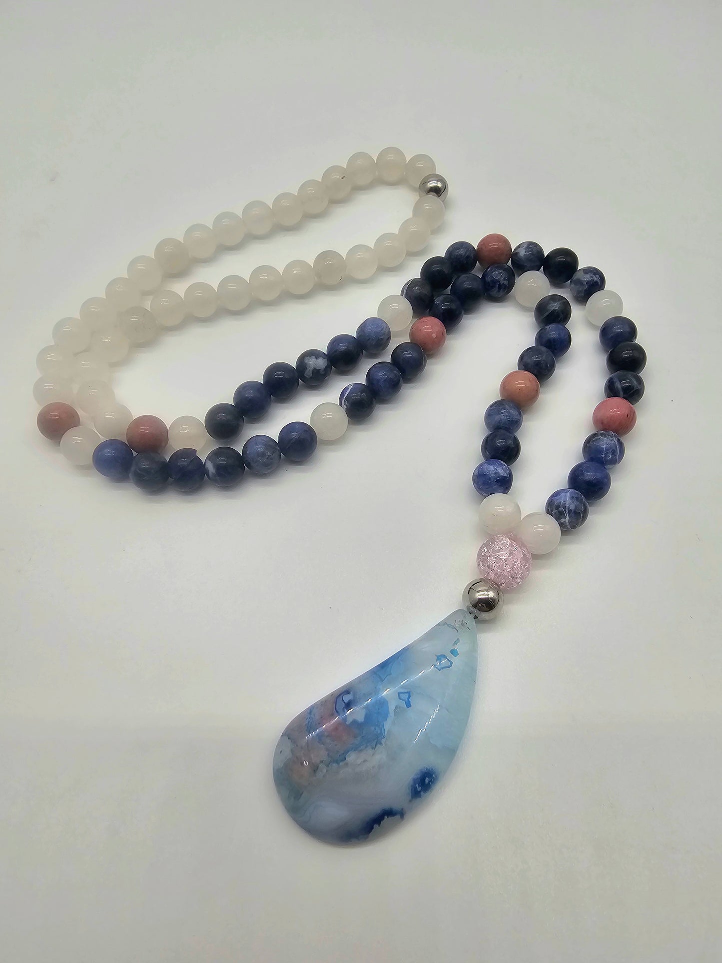 Calm Ocean Necklace and Bracelet Set