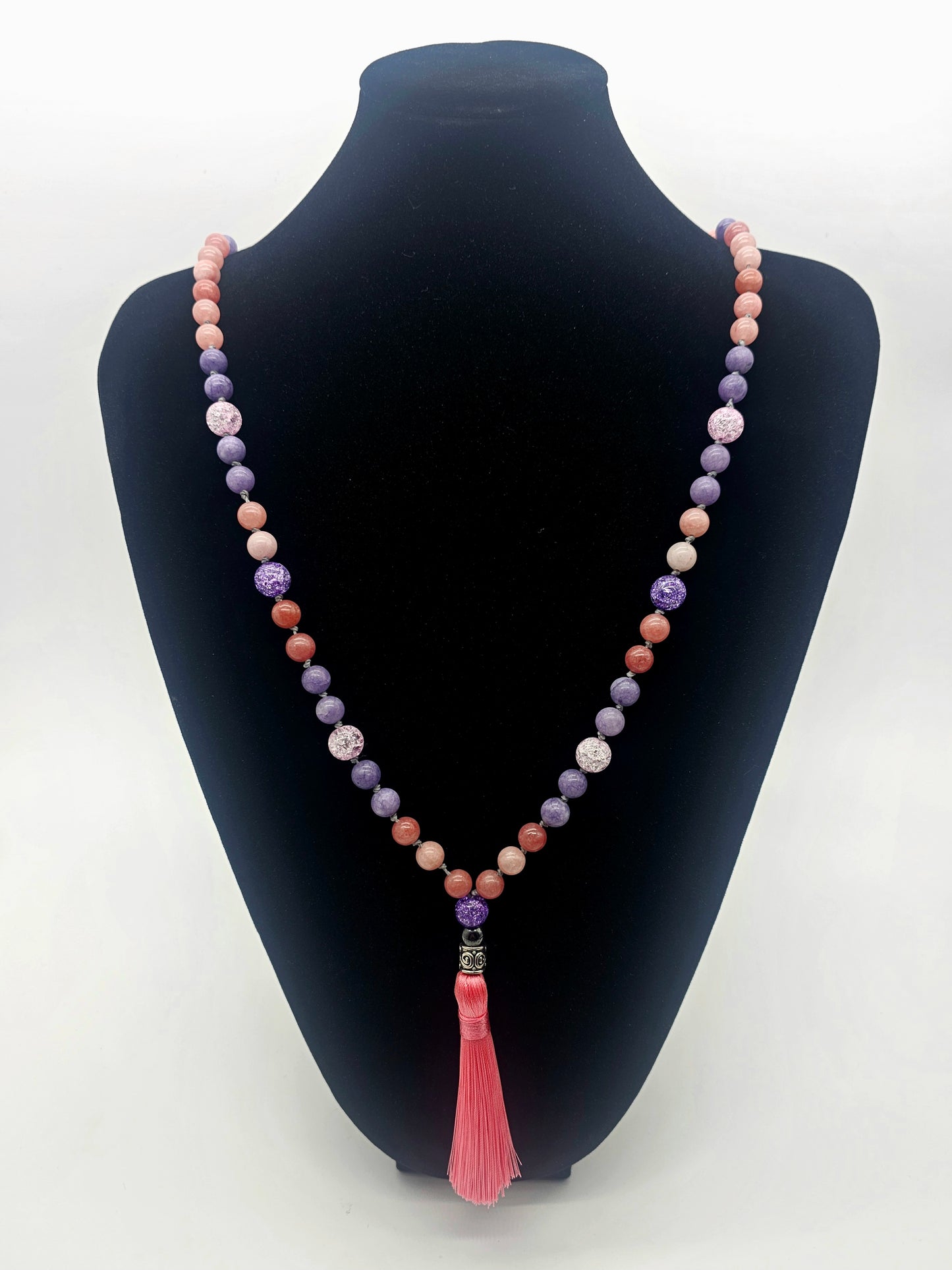 Divine Feminine Traditional Mala and Bracelet Set