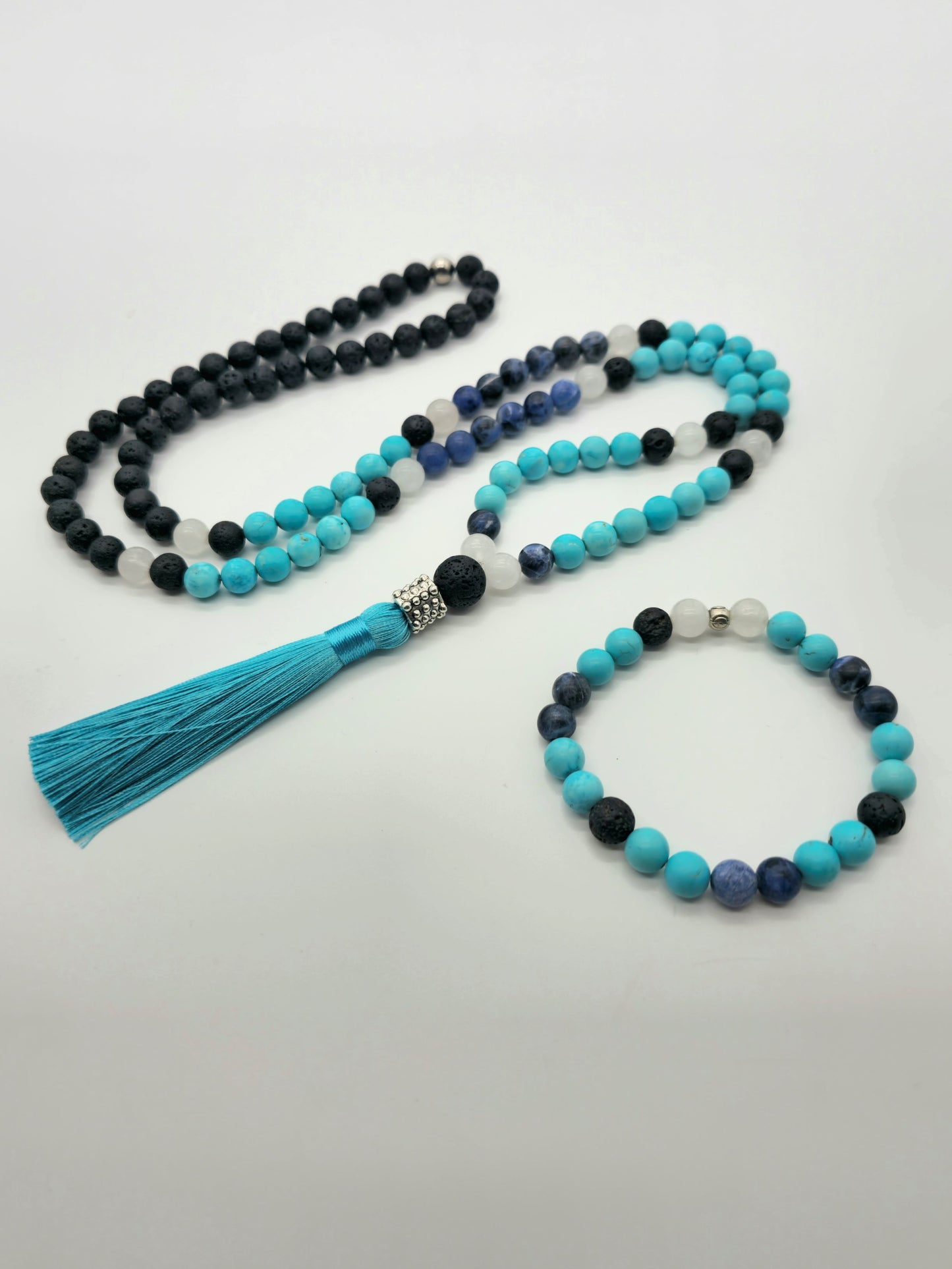 Power in Truth Mala Necklace and Bracelet Set