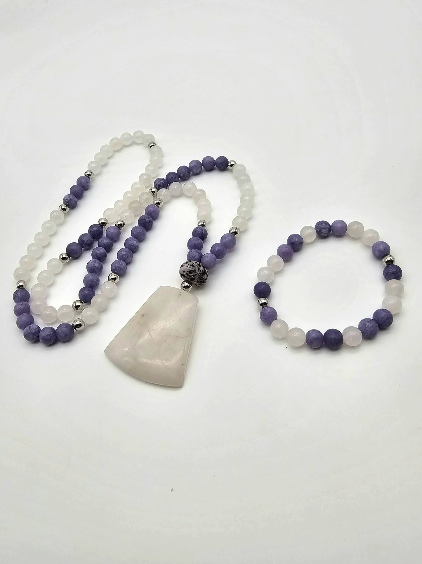 Purple Feather Bracelet