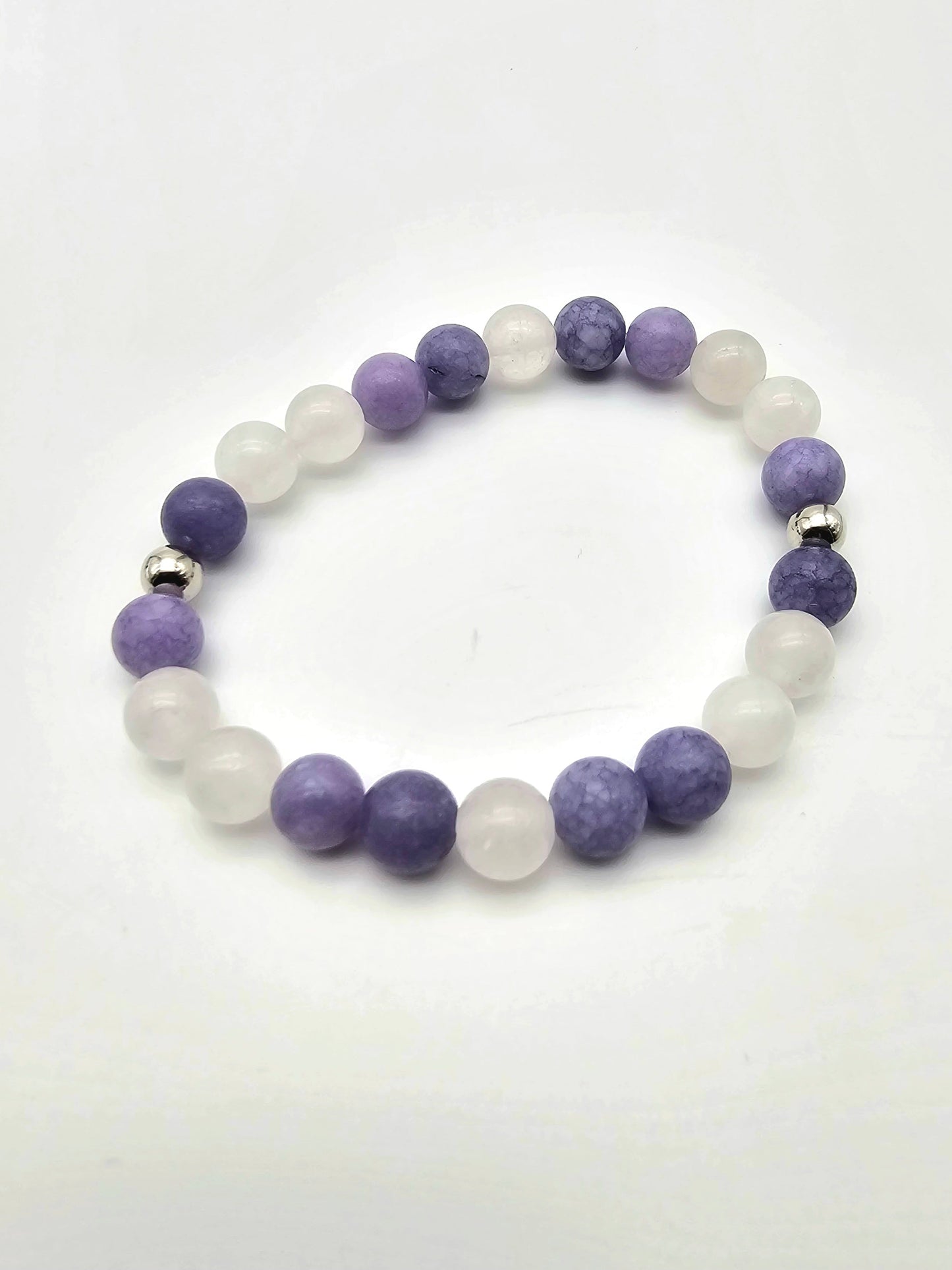 Purple Feather Bracelet